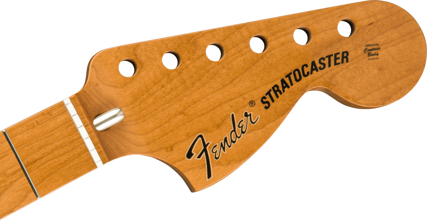 Roasted Maple Vintera® Mod '70's Stratocaster® Neck, 21 Medium Jumbo Frets, 9.5", "C" Shape