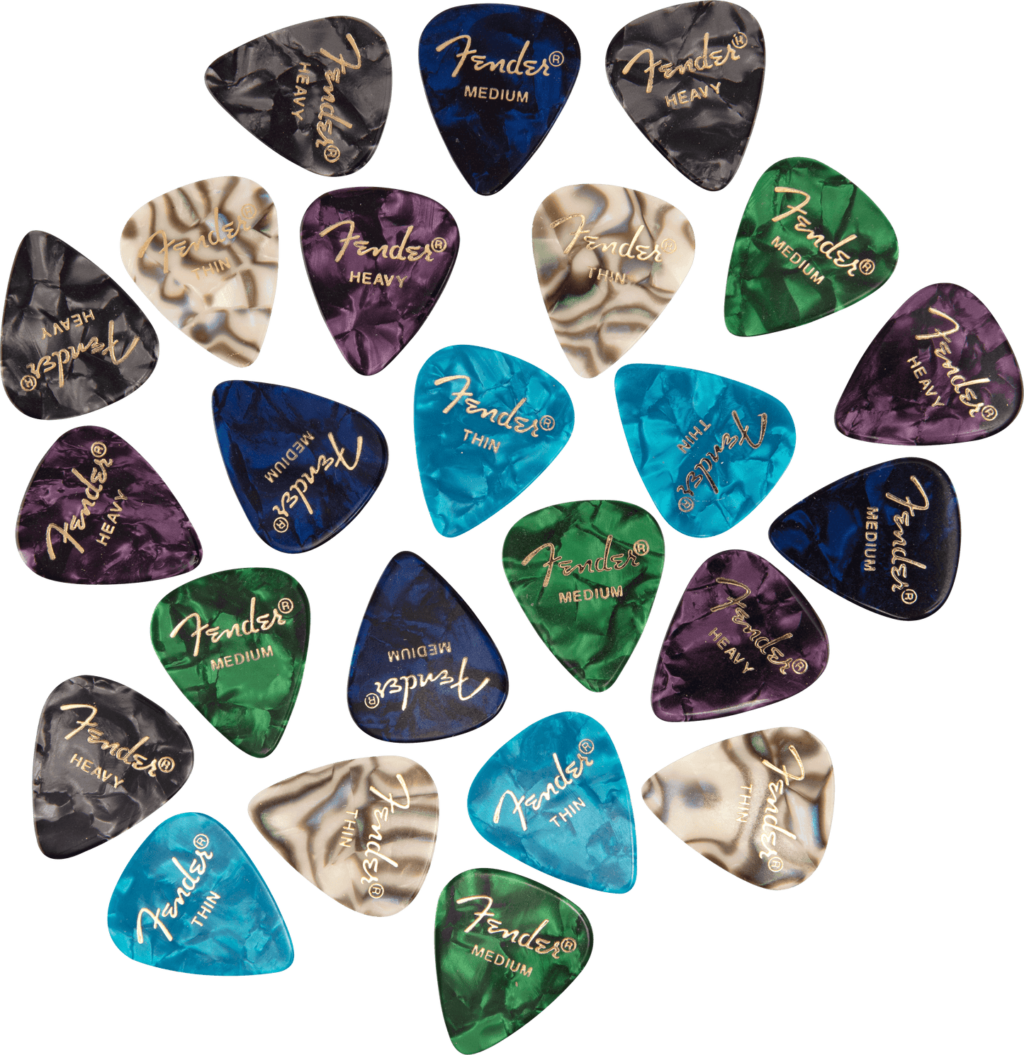 351 Shape Premium Picks -24 Count Pack