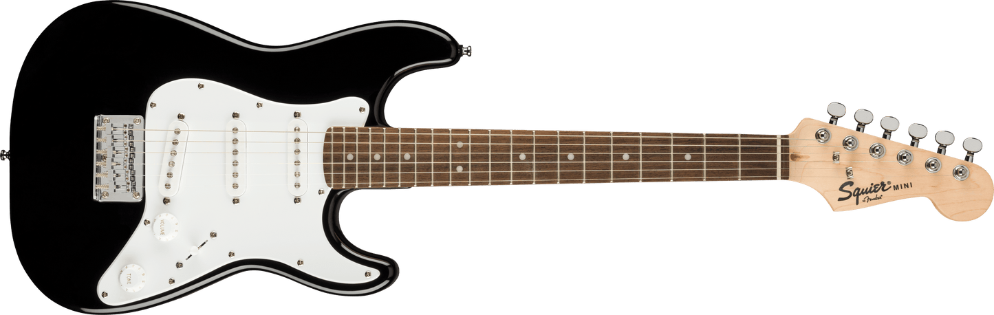 Squier Mini Stratocaster Bundle, Schwarz