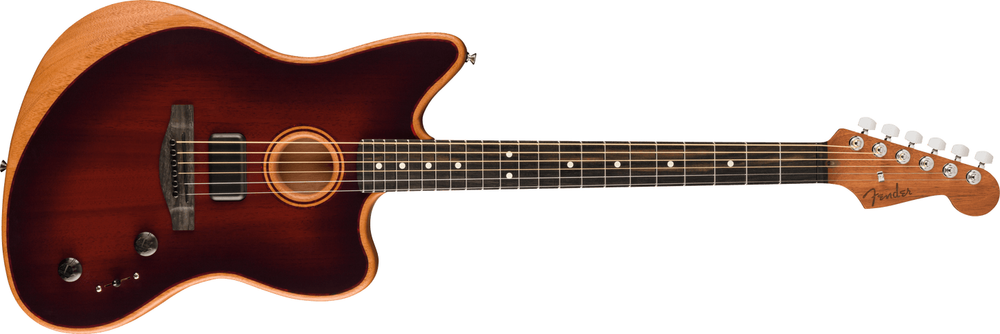 American Acoustasonic® Jazzmaster® All-Mahogany