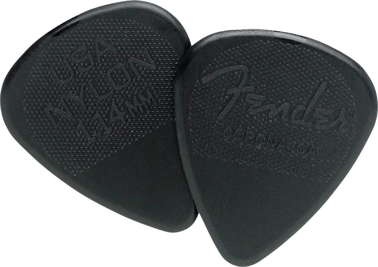 Nylon Picks, 351 Shape - 12 Pack