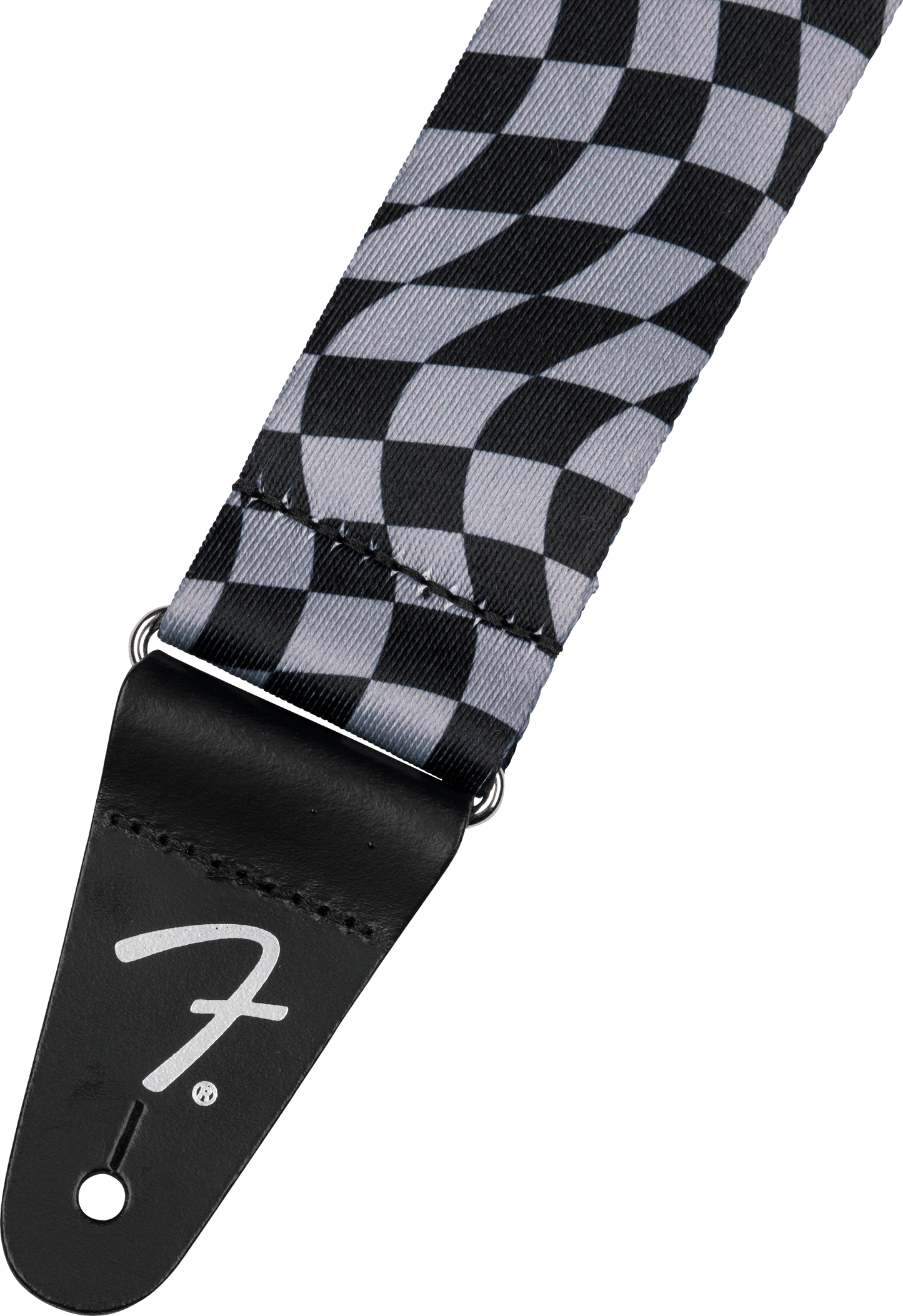 Wavy Checkerboard Polyester Strap
