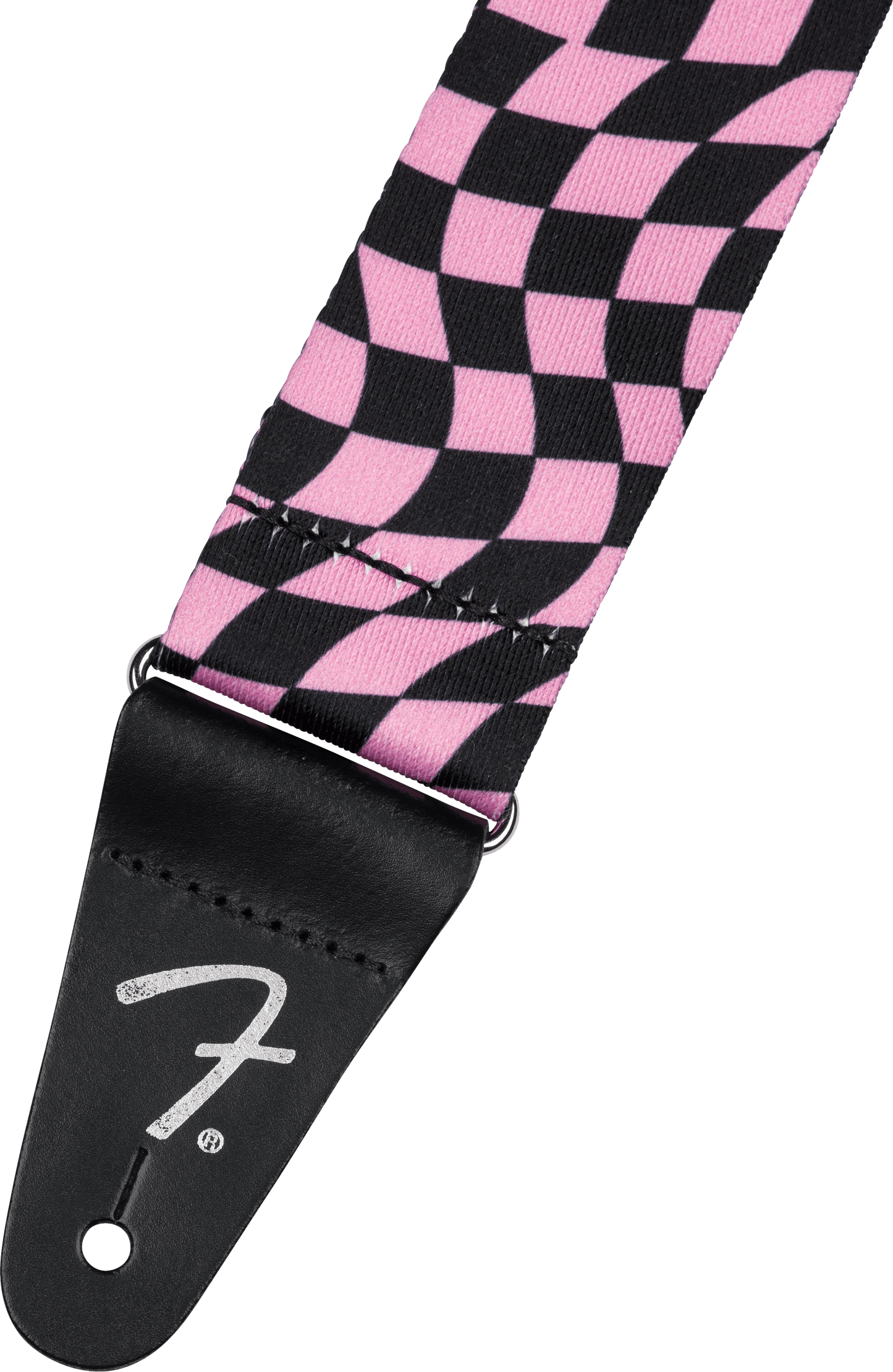 Wavy Checkerboard Polyester Strap