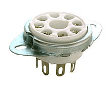 Pure Vintage Octal Tube 8-Pin Socket