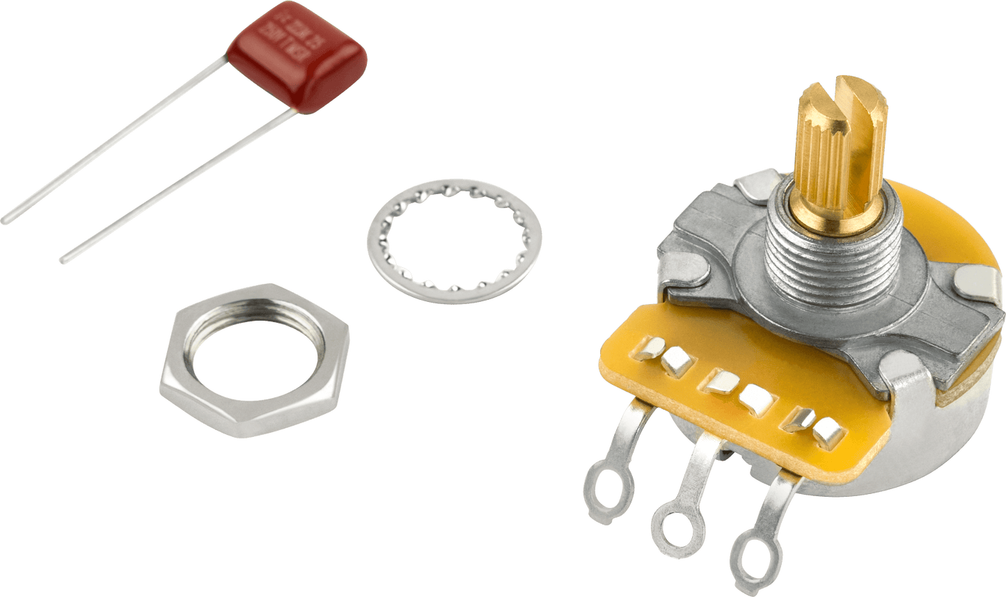 Pure Vintage 250K Split Shaft Potentiometer (Volume or Tone)