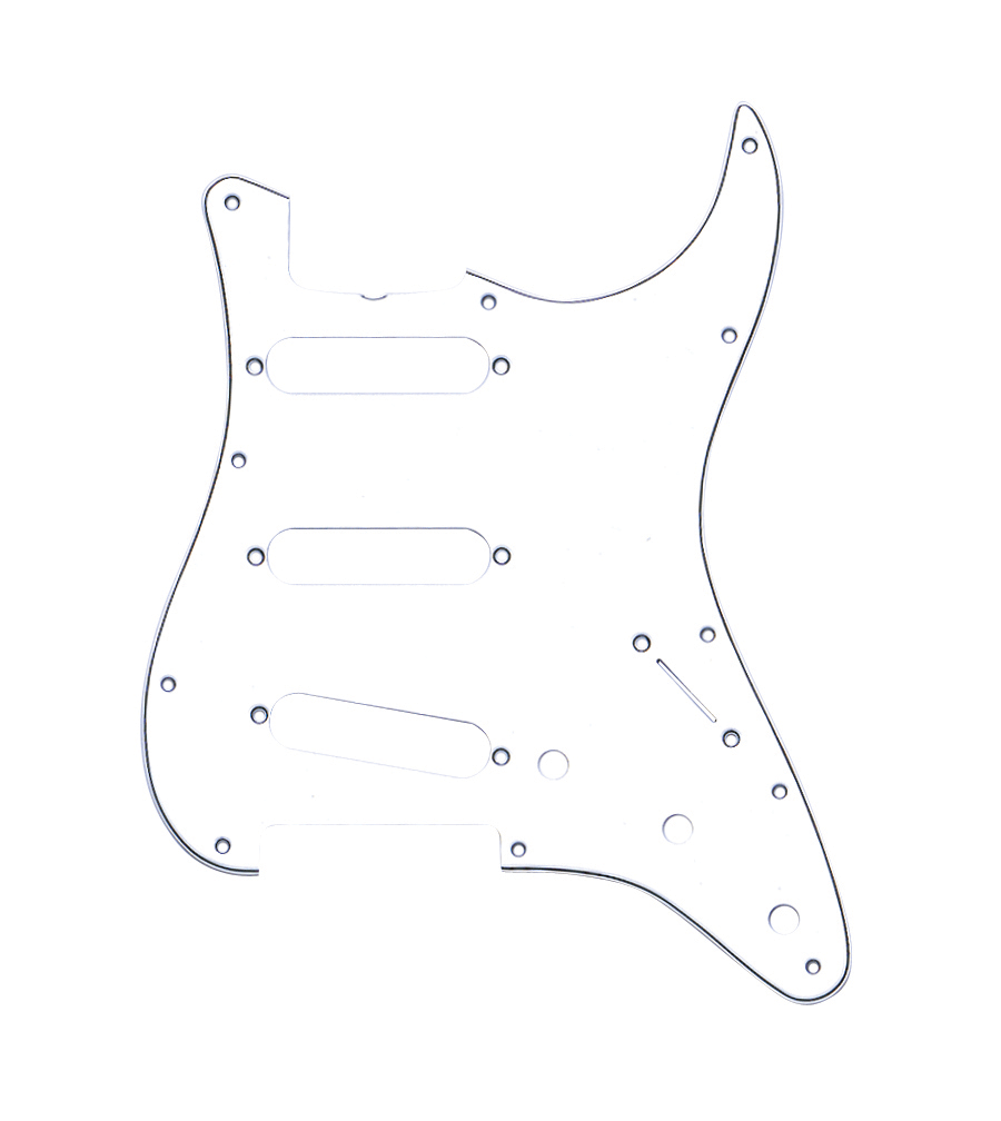 11-Hole '60s Vintage-Style Stratocaster® S/S/S Pickguards