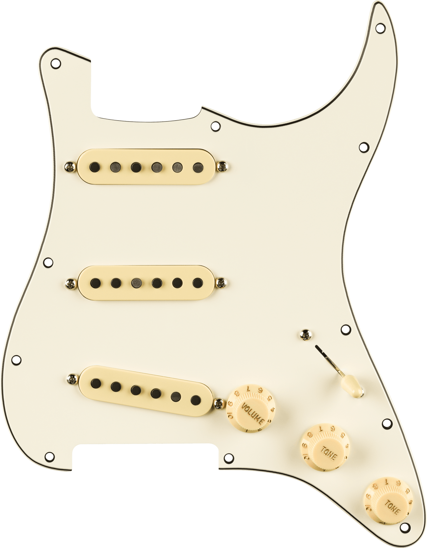 Pre-Wired Strat® Pickguard, Pure Vintage '59 w/RWRP Midde