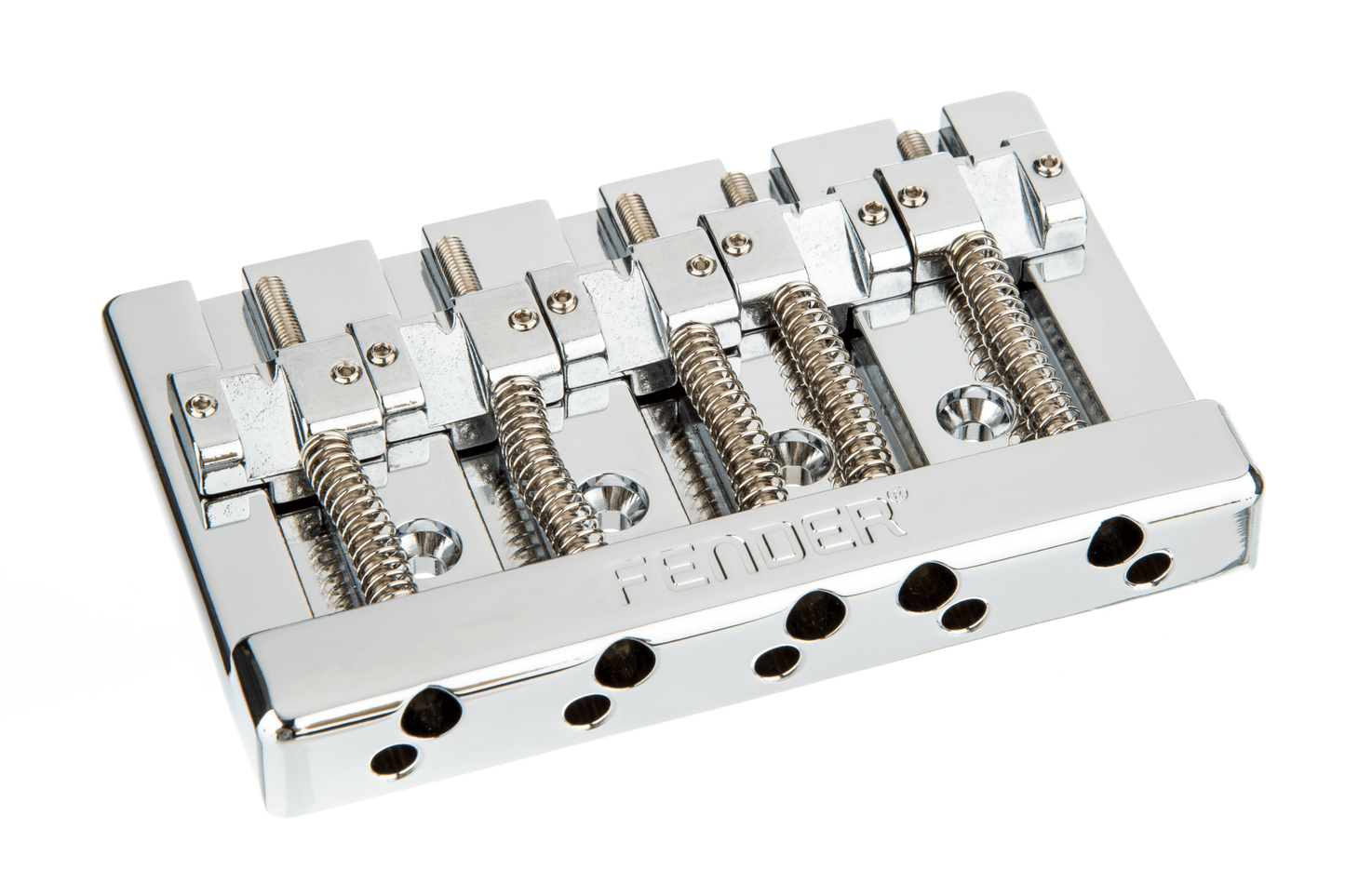 Fender® HiMass™ 5-String Bass Narrow Bridge Assembly With Brass Saddles