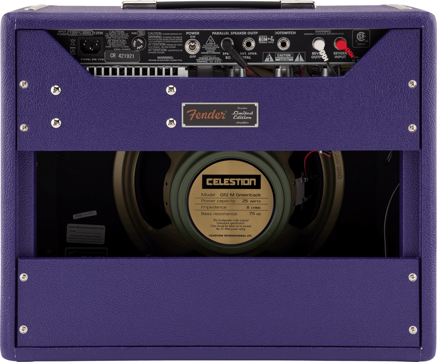 '65 Princeton® Reverb, Plum