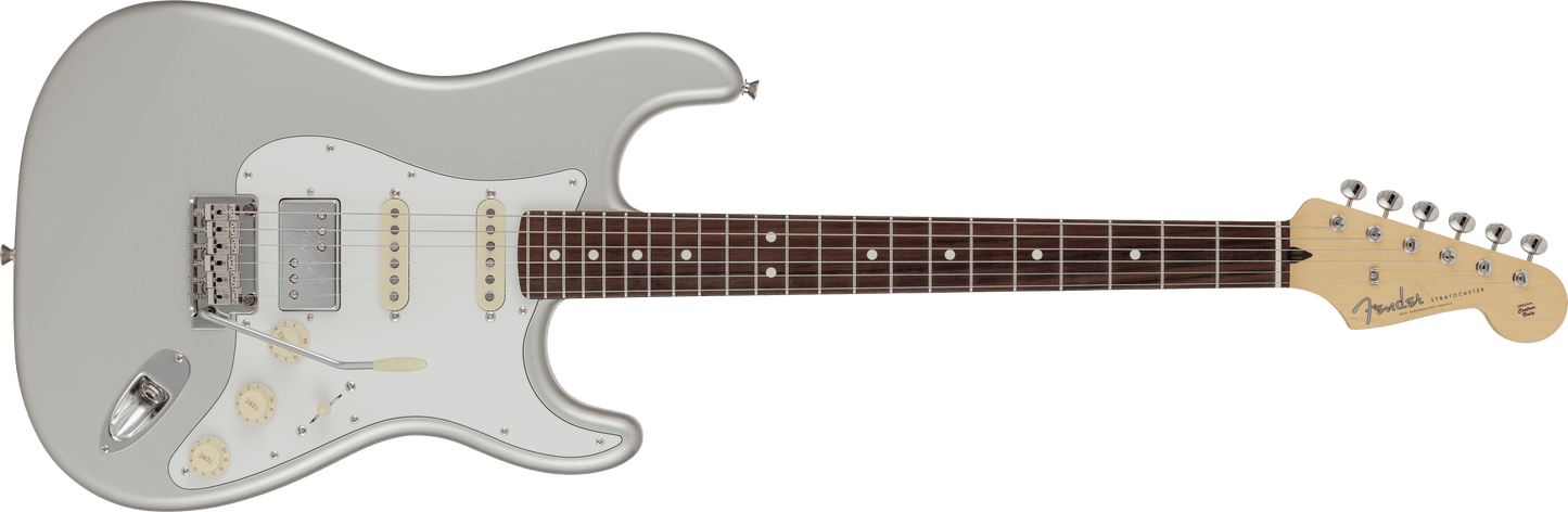 Made in Japan Hybrid II Stratocaster® HSS Limited Run Inca Silver