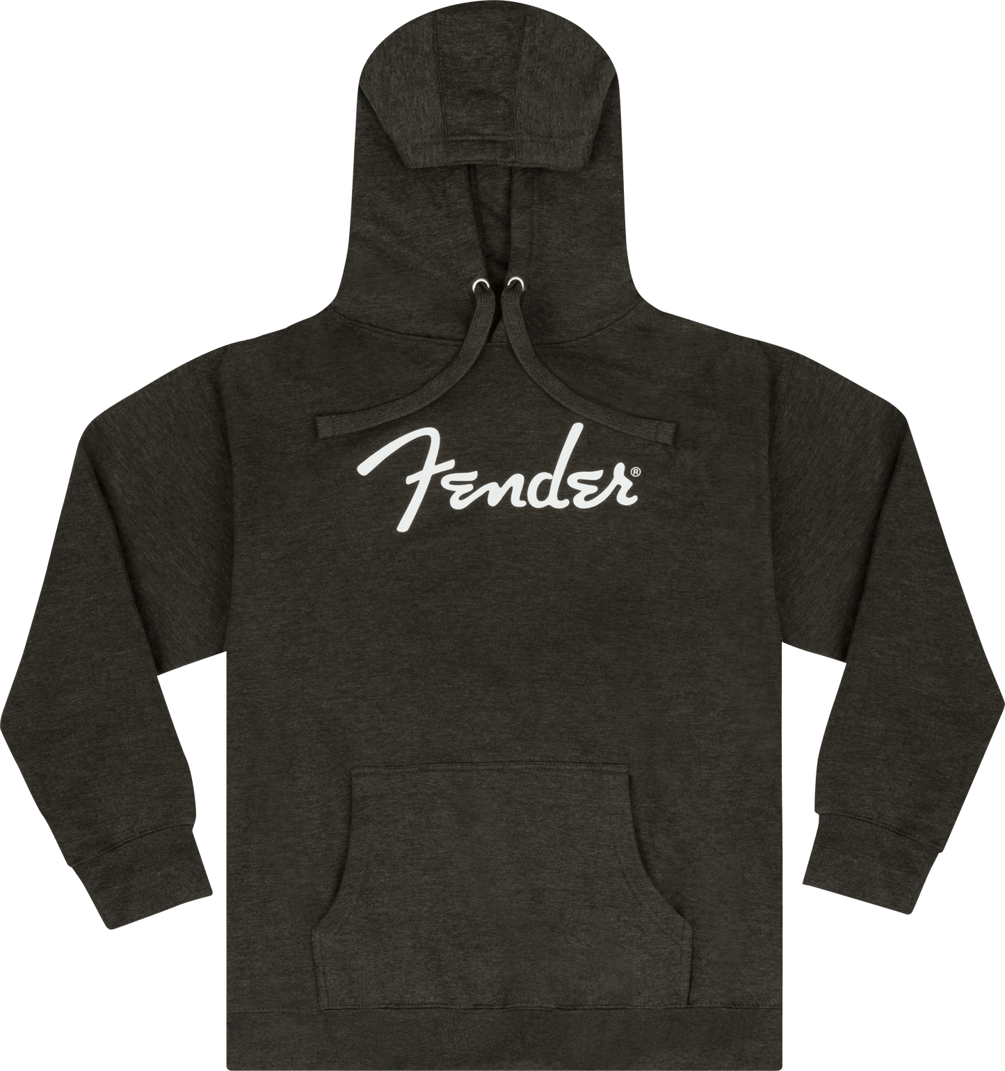 Fender® Spaghetti Logo Hoodie, Gray Heather