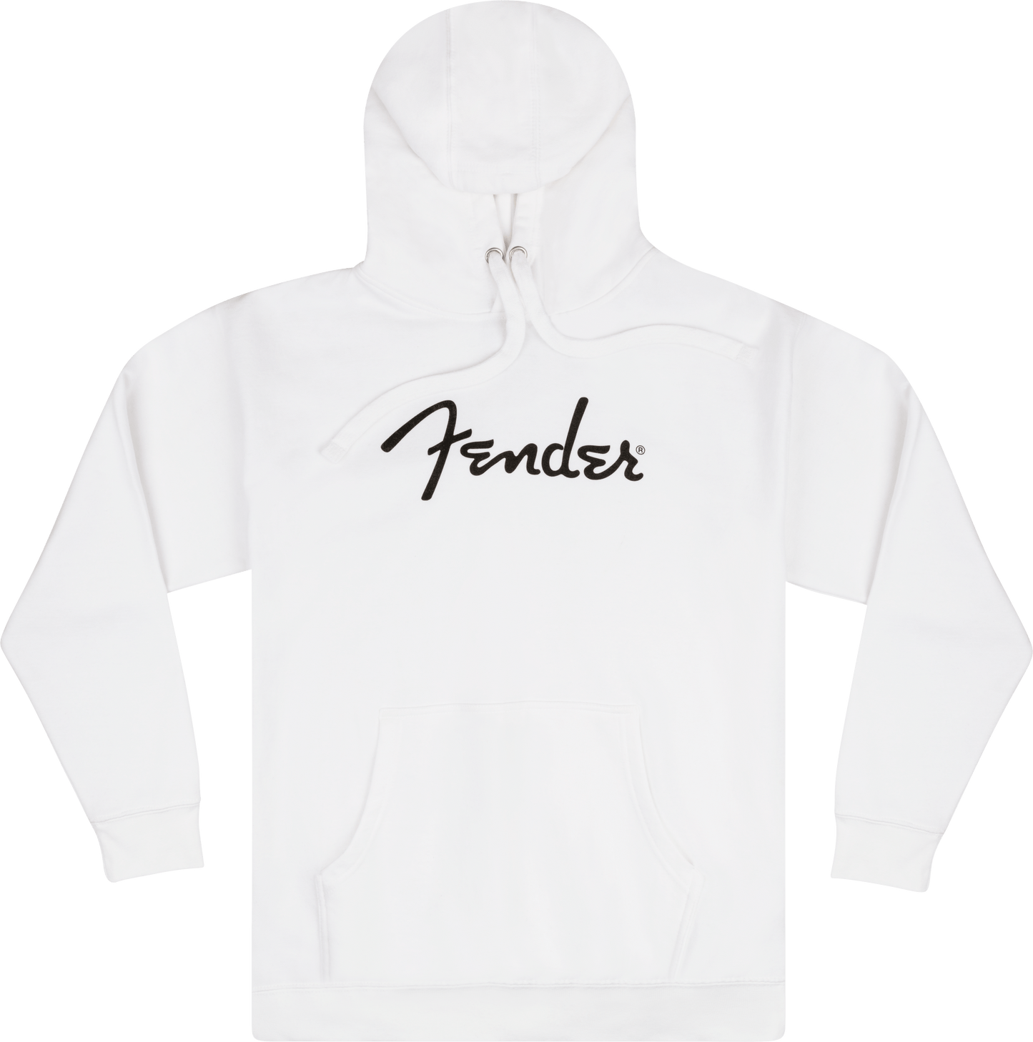 Fender® Spaghetti Logo Hoodie, Olympic White