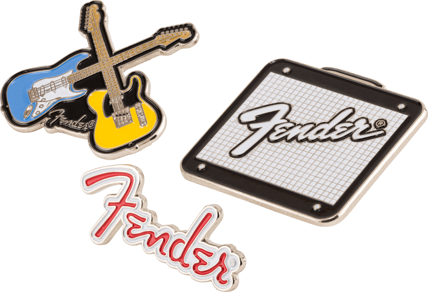 Fender™ Red Logo Enamel Pin