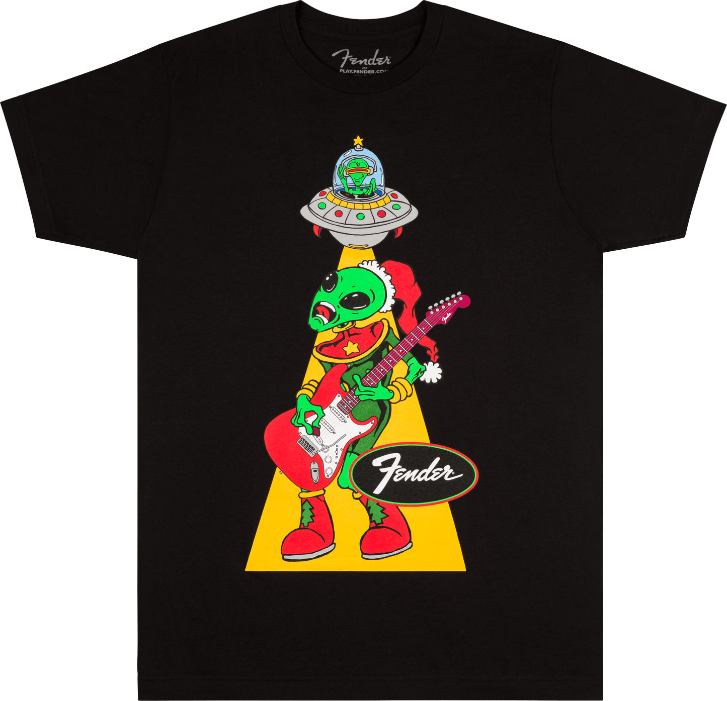 Fender® Ugly Christmas T-Shirt, Alien