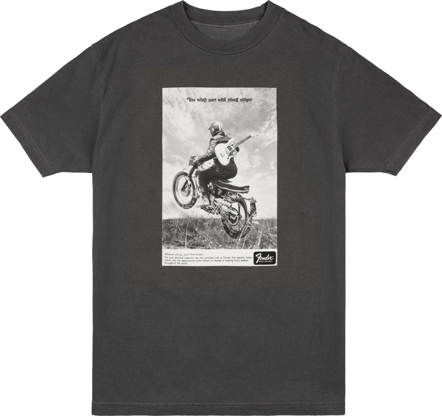 Vintage Ad Tee, Motorcycle Rider
